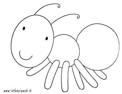 formica disegnare animali disegni disegni da colorare