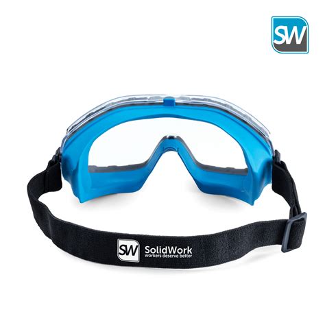 solidwork sw8301 safety goggles with universal fit solidwork protection