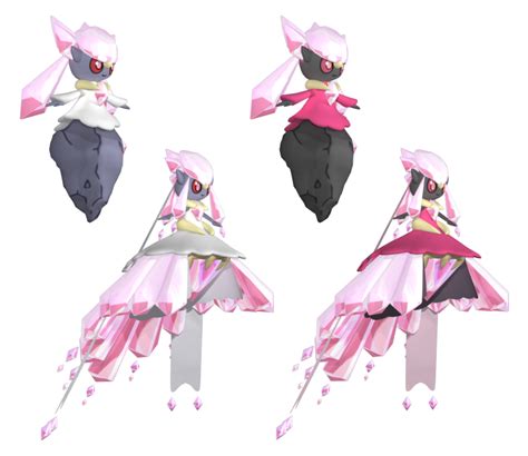 3ds pokémon x y 719 diancie the models resource