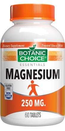 buy magnesium  mg  tablets botanic choice