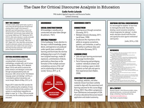 case  critical discourse analysis  education