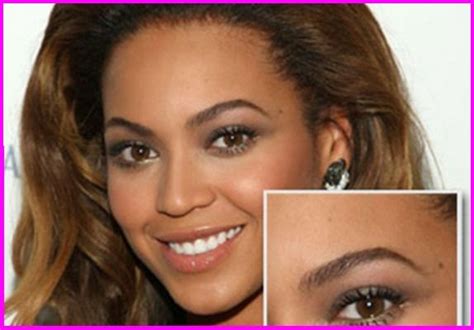 Beyonce Eyebrows The Secret Behind That