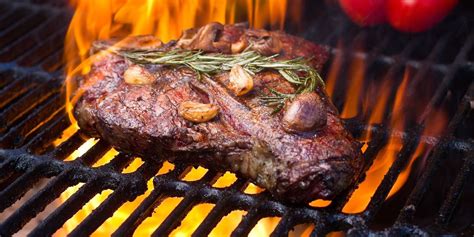 how to cook steak over actual fire