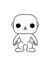 Funko Own sketch template