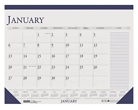 house  doolittle      sheet size white monthly desk pad
