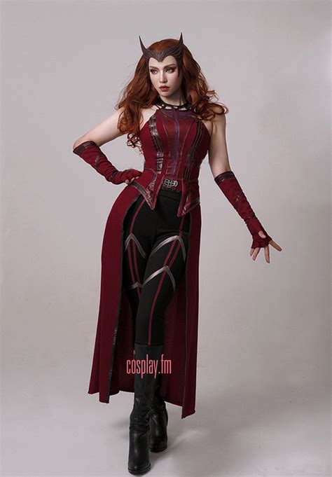 wandavision scarlet witch outfits halloween carnival suit etsy sweden