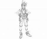 Grandia Iii Character Coloring Pages Another sketch template