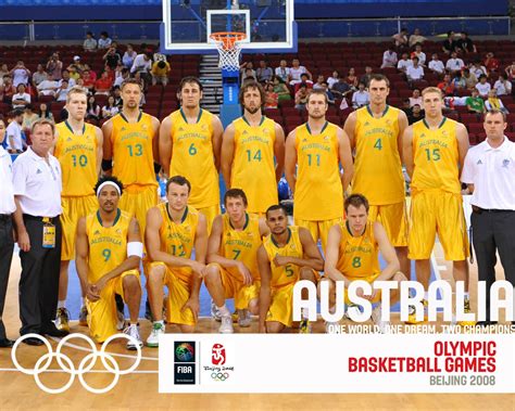 australia basketball olympic team  photo