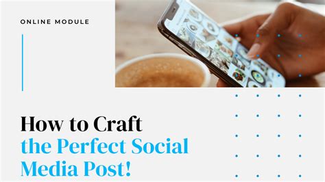 craft  perfect social media post  training collective