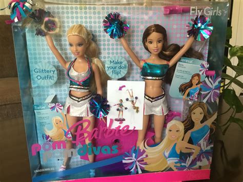 Pom Pom Divas Barbie Cheerleaders 📣 Beautiful Barbie Dolls Barbie