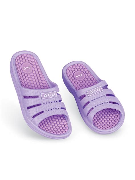 collections  womens massaging comfort slip   sandals stimulate pressure points