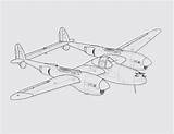 Lightning Lockheed Joltin Josie Illustration Line Done sketch template
