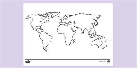 world map colouring sheet colouring colouring sheets