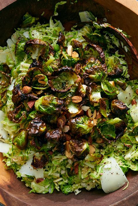 roasted and raw brussels sprouts salad recipe nyt