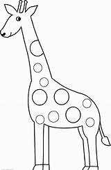 Giraffe Jerapah Sketsa Hewan Zoo Giraffes Animals Girafa Mewarnai Mudah Craft Toddlers Cant Towel Binatang Diwarnai Reading Coloringhome Drawing Safari sketch template