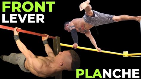 front lever vs planche learn this secret youtube
