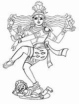 Nataraja Drawing Coloring Shiva Sri Ramakrishna Chennai Getdrawings Template Sketch Pages sketch template