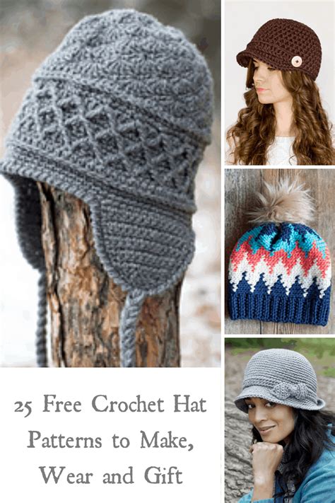 crochet hat patterns love life yarn