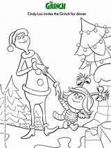 Grinch Coloring Seuss Dr Pages Christmas Szinez Sheets Kids Printable Scribblefun Film Printables Stole sketch template