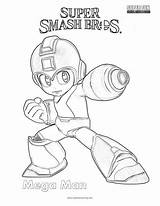 Smash Bros Mega Super Man Coloring Pages Drawings Brothers Mario Printable Paintingvalley Fun Template sketch template