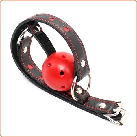 online buy pin buckle breathable o ring heart strap ball