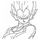 Vegeta Coloring Pages Saiyan Lineart Super Brusselthesaiyan Related Posts sketch template