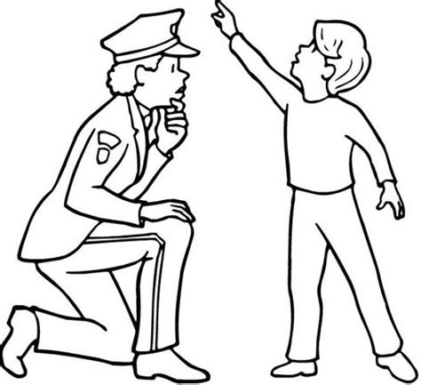police woman coloring page poemdensview