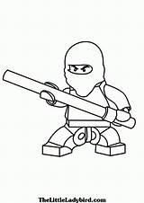 Ninjago Ninja sketch template
