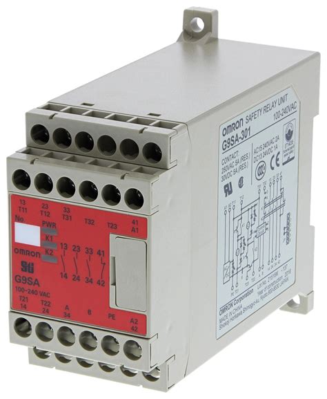 gsaac dc omron industrial automation safety relay   pst