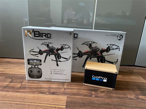 pack gopro hero lcd drone rbird black master kaufen auf ricardo