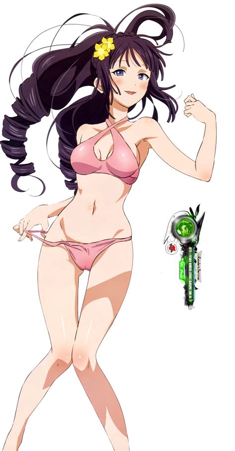 Black Bullet Shiba Miori Hot Bikini Hd Render Ors Anime Renders