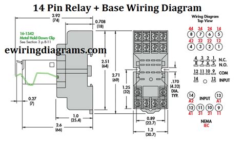 pin relay wiring diagram  switch