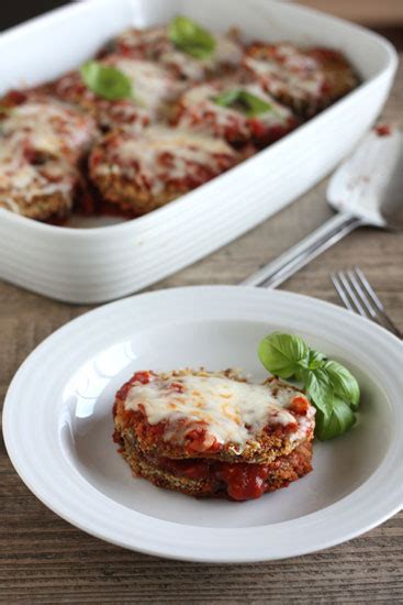 delicious baked eggplant parmesan huffpost