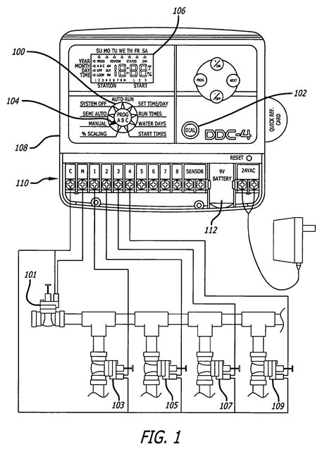 patent  virtual dial irrigation controller google patents
