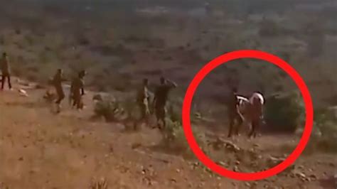 footage shows soldiers killing unarmed men amid ethiopian civil war