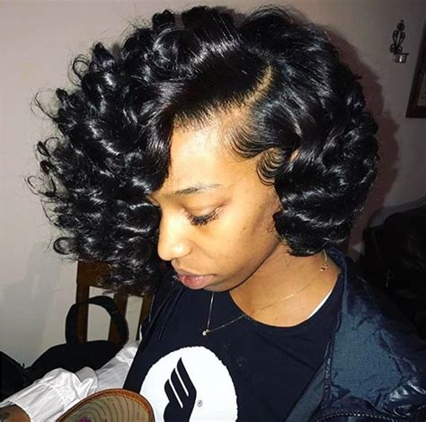 cute curly bob nekevia black hair information with images hair