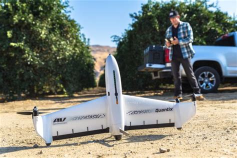aerovironment launches automated quantix hybrid drone  av decision support system uas vision
