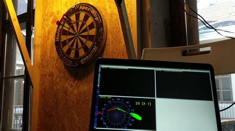 automatic darts scoring  webcams youtube
