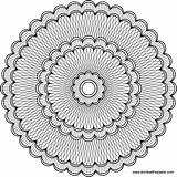 Mandala Coloring Pages Advanced Level Getdrawings sketch template
