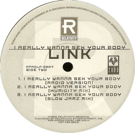 link i really wanna sex your body 1998 vinyl discogs