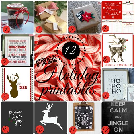 holiday printables   glitters
