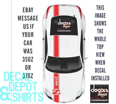 set decal fits nissan   coupe sports nismo touring convertible ebay