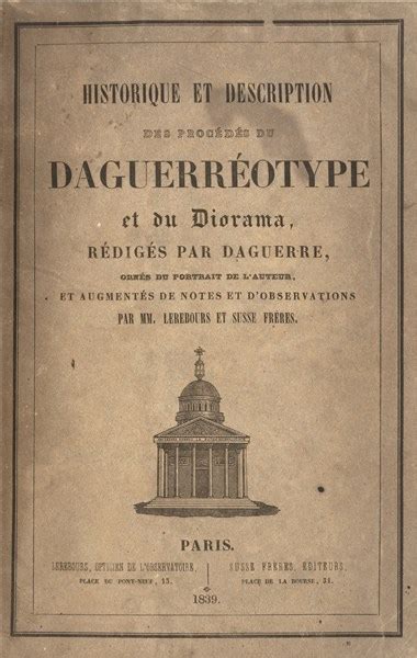 daguerre louis jacques mandé 1787 1851 historique et
