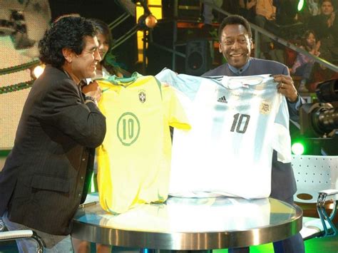pele declares there will be no one like him or diego maradona
