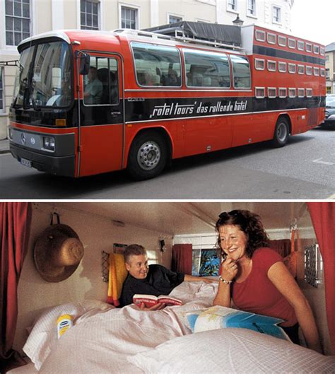 rotel tours hotel bus feature beds private rooms