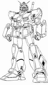 Coloring Mecha Gundam Designlooter Nt 92kb 768px sketch template