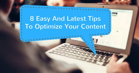 website ideas  easy  latest tips  optimize  content