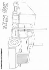 Big Rigs Pages Printable Bigrigs Coloring Colouring Lor sketch template
