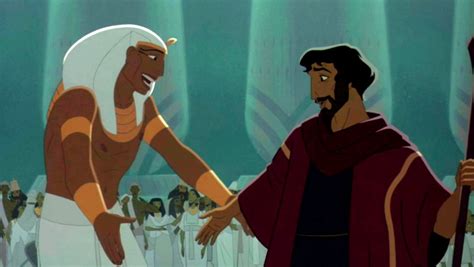 moses and ramses the prince of egypt dreamworks movies disney and