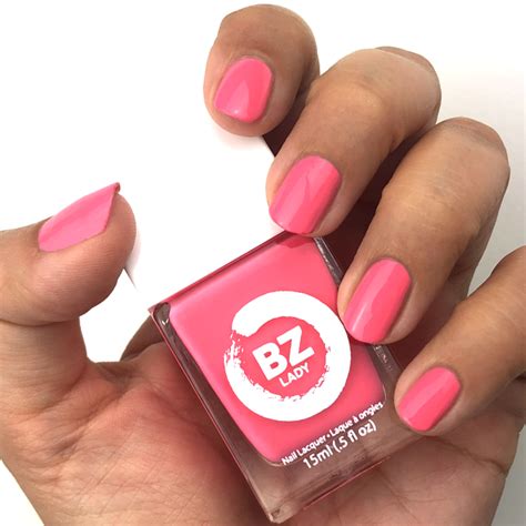 bora bora   bright exotic pink nail polish shade bz lady